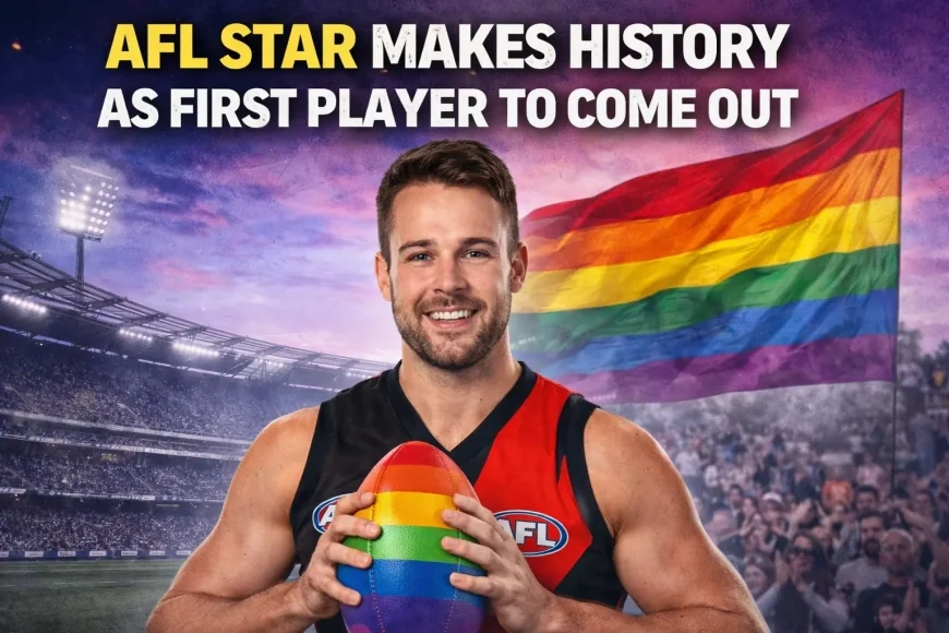 AFL Star Makes History as First Player to Come Out