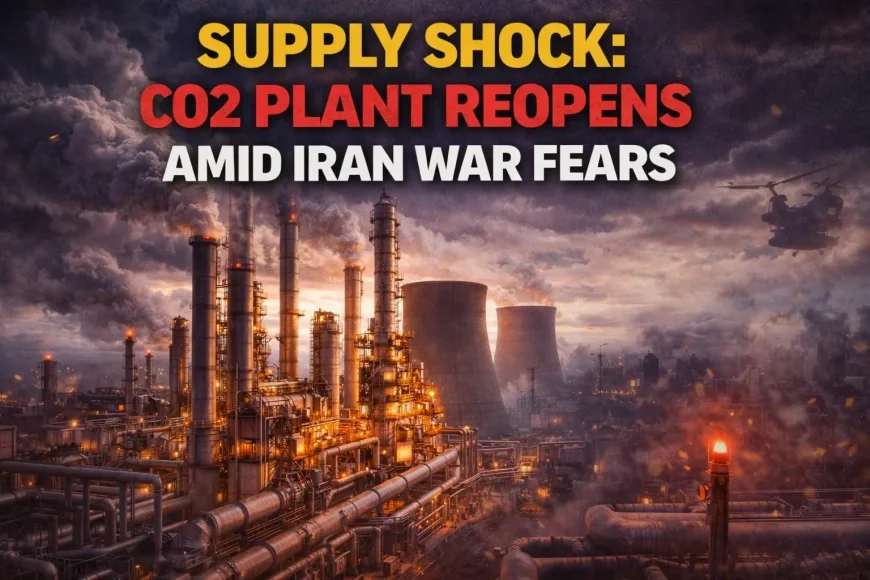 Supply Shock: CO2 Plant Reopens Amid Iran War Fears