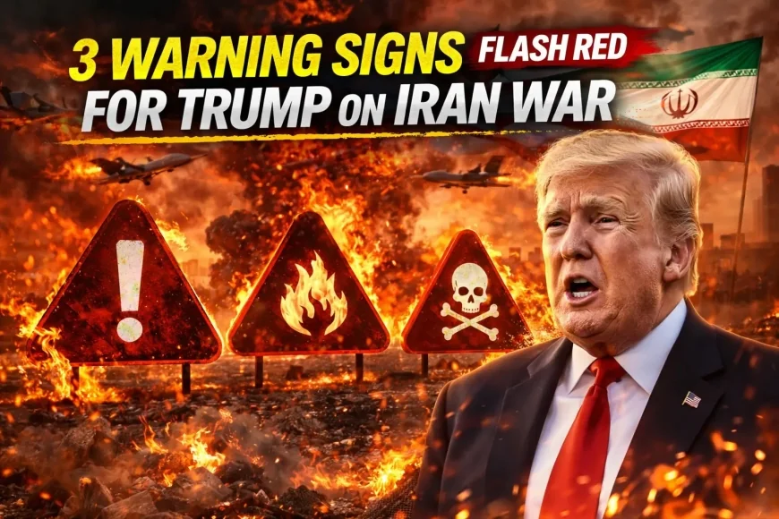 3 Warning Signs Flash Red for Trump on Iran War