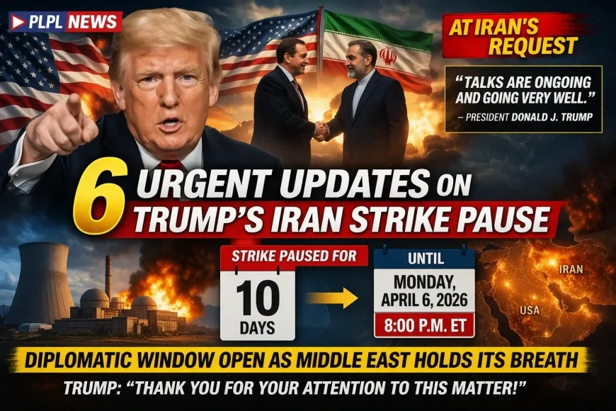 6 Urgent Updates on Trump’s Iran Strike Pause