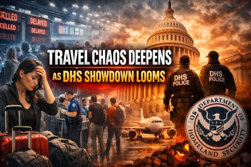 Travel Chaos Deepens as DHS Showdown Looms