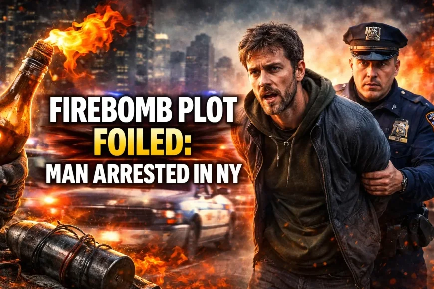 Firebomb Plot Foiled: Man Arrested in NY
