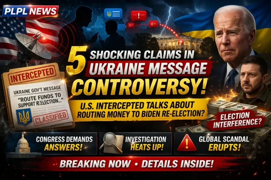 5 Shocking Claims in Ukraine Message Controversy