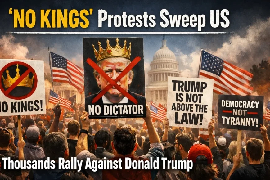“No Kings” Protests Sweep US: Thousands Rally Against Donald Trump