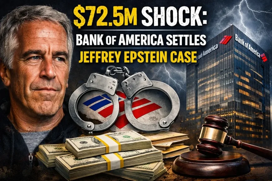 $72.5M Shock: Bank of America Settles Jeffrey Epstein Case