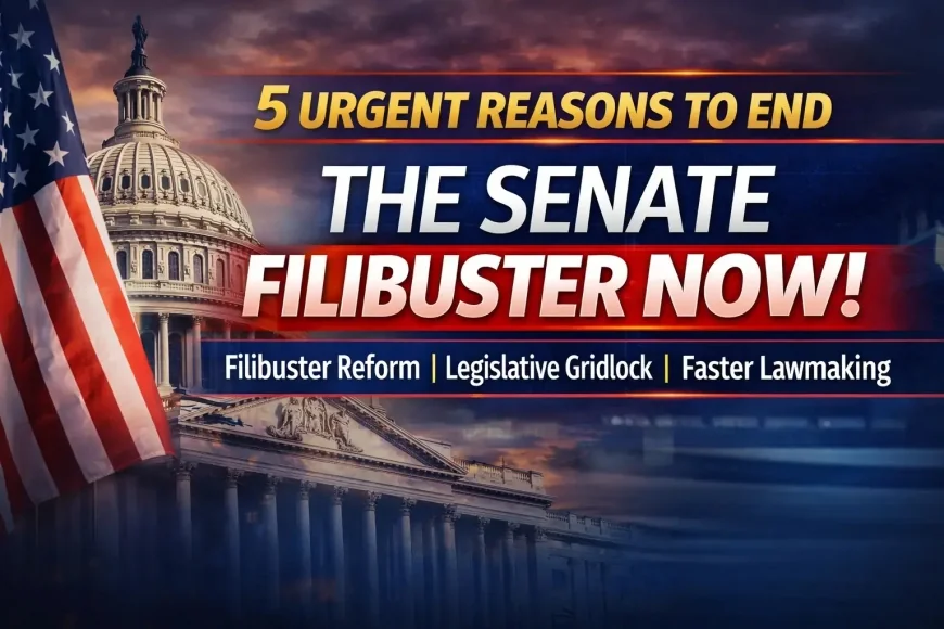 5 Urgent Reasons to End the Senate Filibuster Now