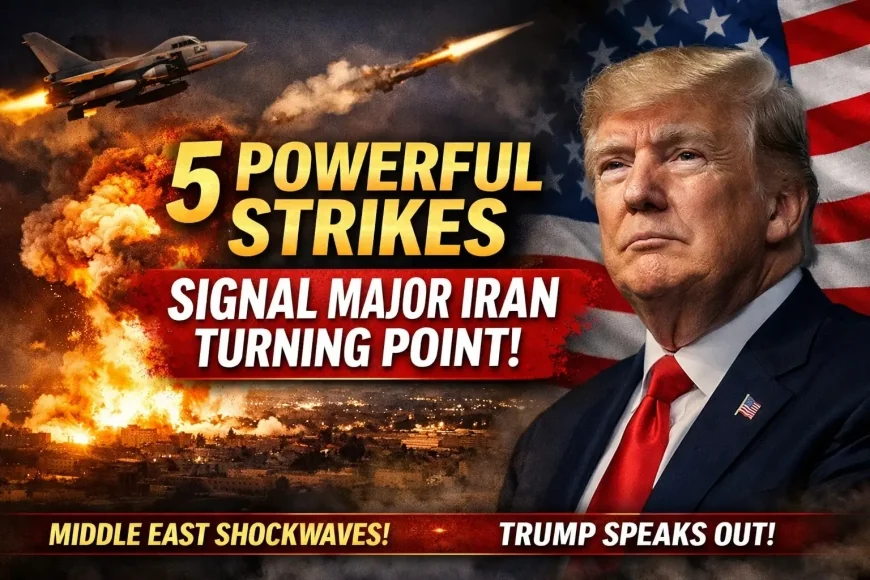 5 Powerful Strikes Signal Major Iran Turning Point