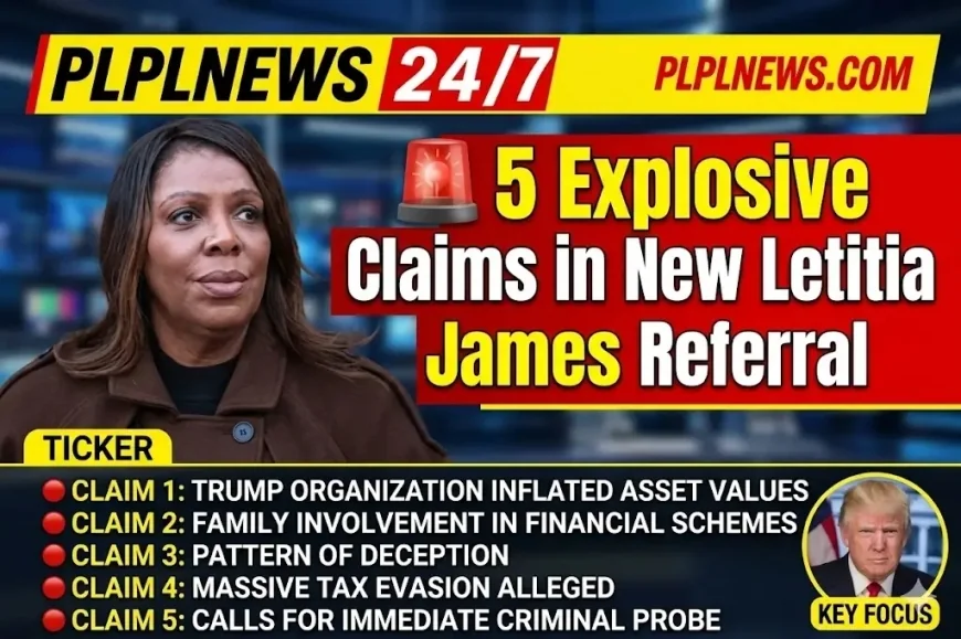 🚨 5 Explosive Claims in New Letitia James Referral