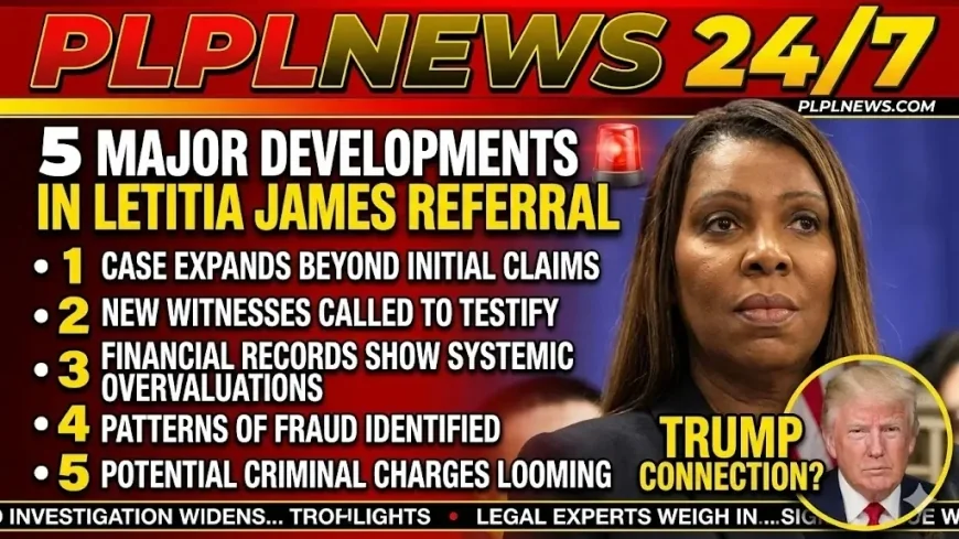 🚨 5 Major Developments in Letitia James Referral