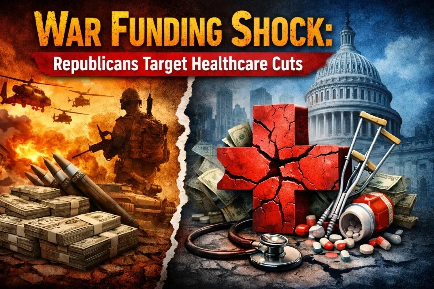War Funding Shock: Republicans Target Healthcare Cuts