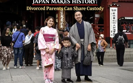 Japan Makes History: Divorced Parents Can Share Custody