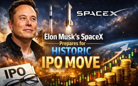 Elon Musk’s SpaceX Prepares for Historic IPO Move