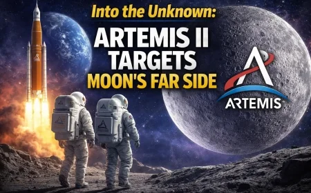 Into the Unknown: Artemis II Targets Moon’s Far Side