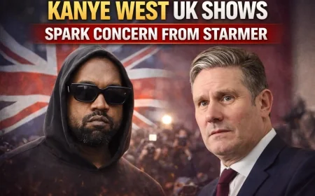 Kanye West UK Shows Spark Concern from Starmer