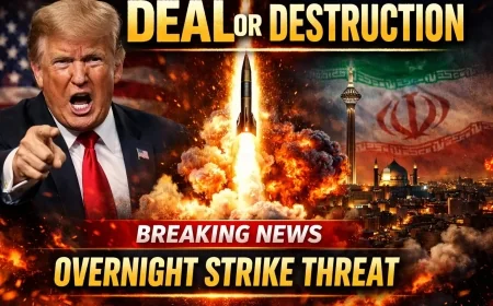 Deal or Destruction: Trump Threatens Iran with Overnight Strike