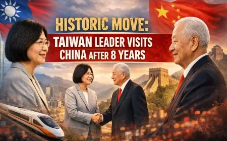 Historic Move: Taiwan Leader Visits China After 8 Years