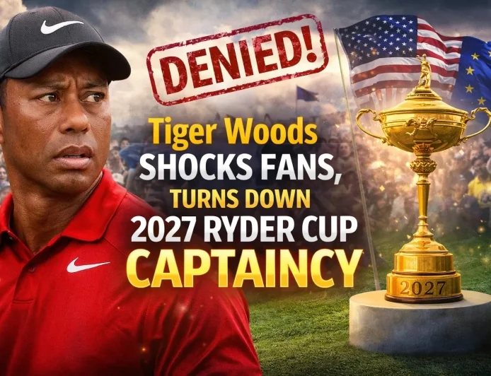 Tiger Woods Shocks Fans, Turns Down 2027 Ryder Cup Captaincy