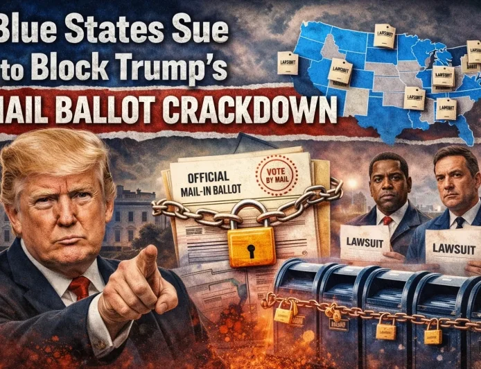 Blue States Sue to Block Trump’s Mail Ballot Crackdown