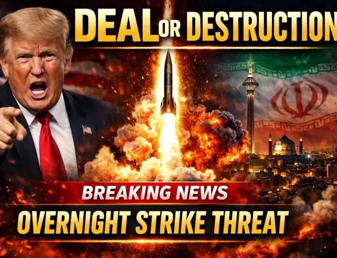 Deal or Destruction: Trump Threatens Iran with Overnight Strike