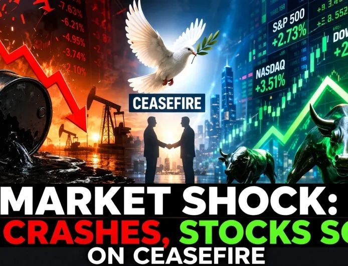 Market Shock: Oil Crashes, Stocks Soar on Ceasefire