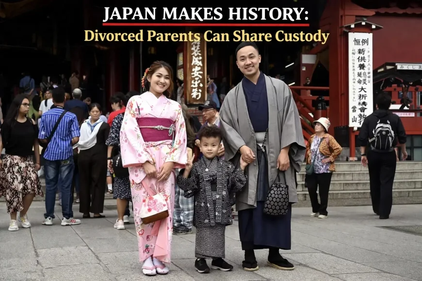 Japan Makes History: Divorced Parents Can Share Custody