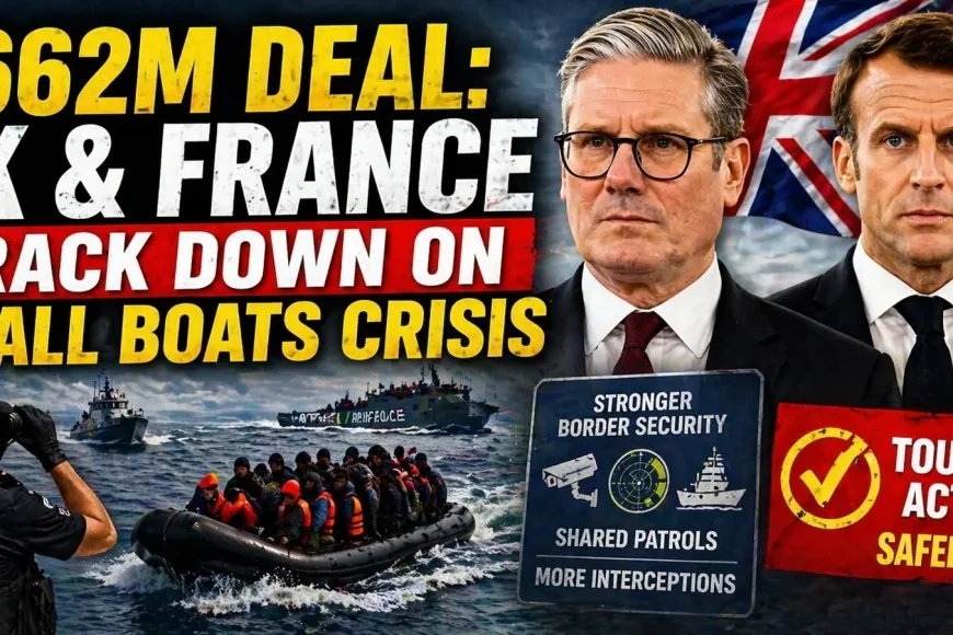 £662M Deal: UK & France Crack Down on Small Boats Crisis