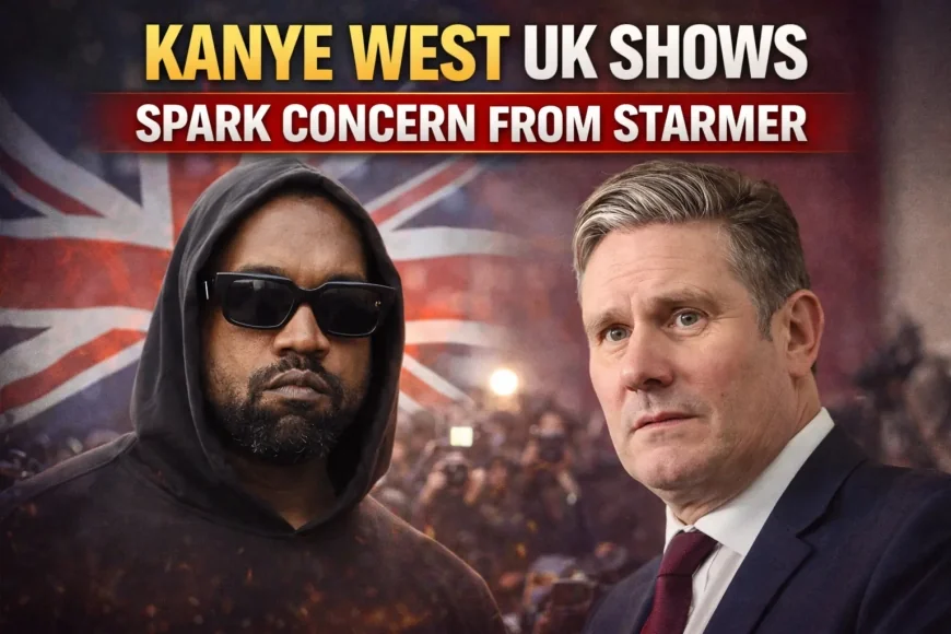 Kanye West UK Shows Spark Concern from Starmer