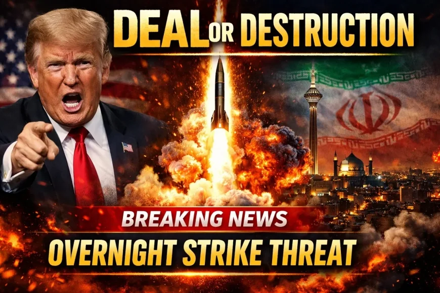 Deal or Destruction: Trump Threatens Iran with Overnight Strike