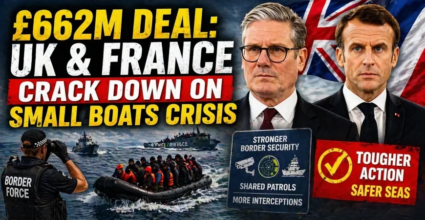 £662M Deal: UK & France Crack Down on Small Boats Crisis