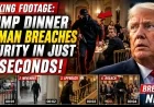 Shocking Footage: Trump Dinner Gunman Breaches Security in Just 4 Seconds