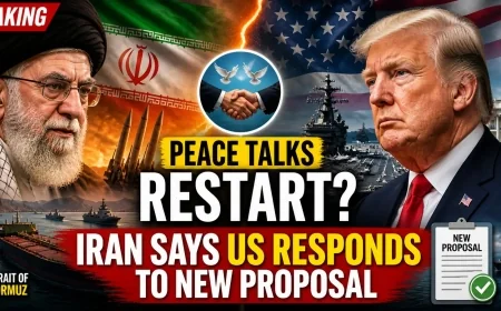 Peace Talks Restart? Iran Says US Responds to New Proposal