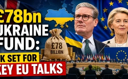 £78bn Ukraine Fund: UK Set for Key EU Talks