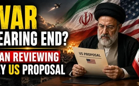 War Nearing End? Iran Reviewing Key US Proposal