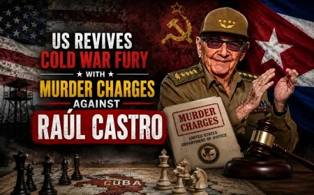 US Revives Cold War Fury With Murder Charges Against Raúl Castro