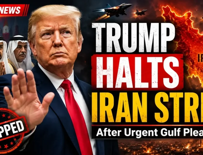 Trump Halts Iran Strike After Urgent Plea From Gulf Leaders