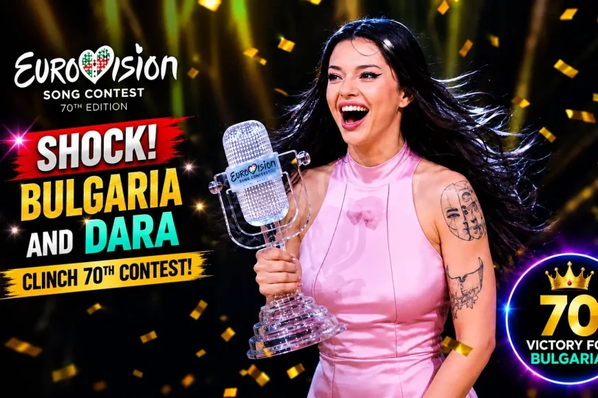 Eurovision Shock! Bulgaria and Dara Clinch 70th Contest