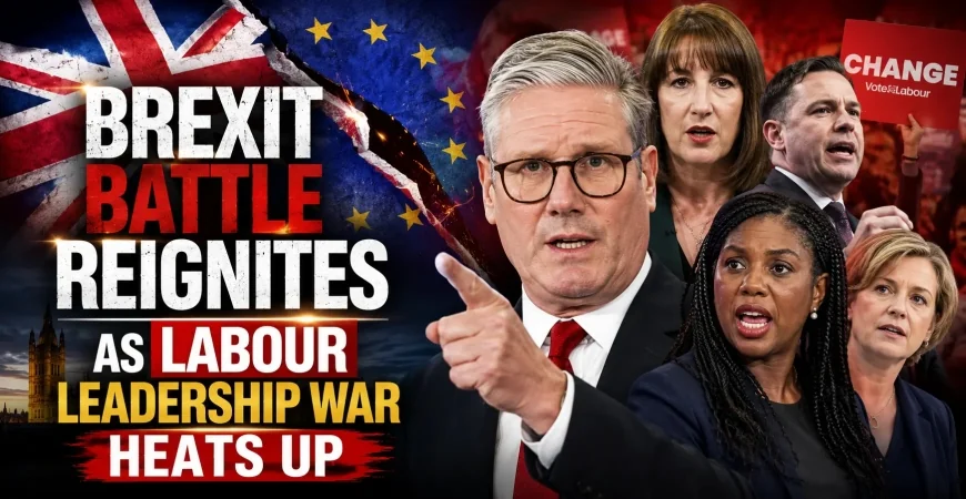 Brexit Battle Reignites as Labour Leadership War Heats Up